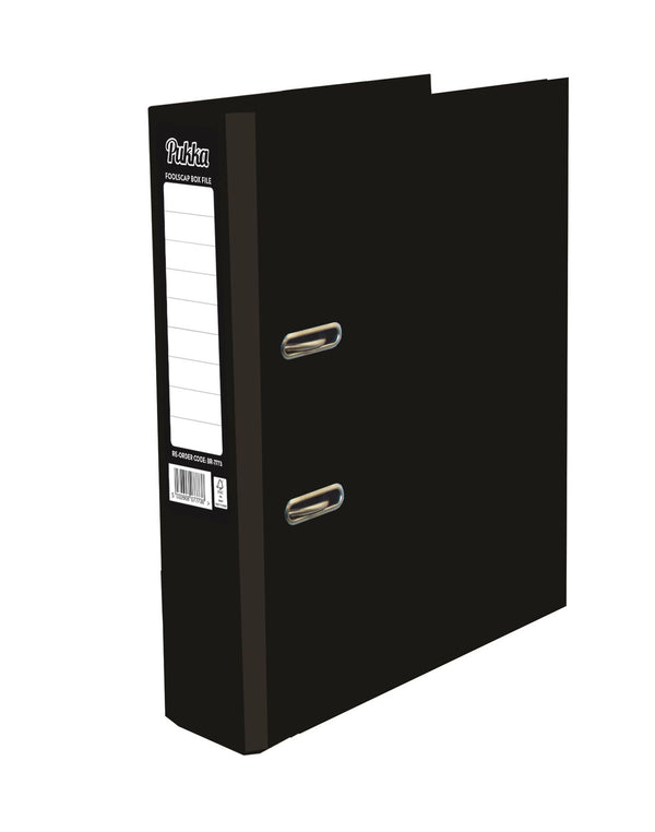 PUKKA Lever Arch File A4 Black - Organize with Style BR-7757